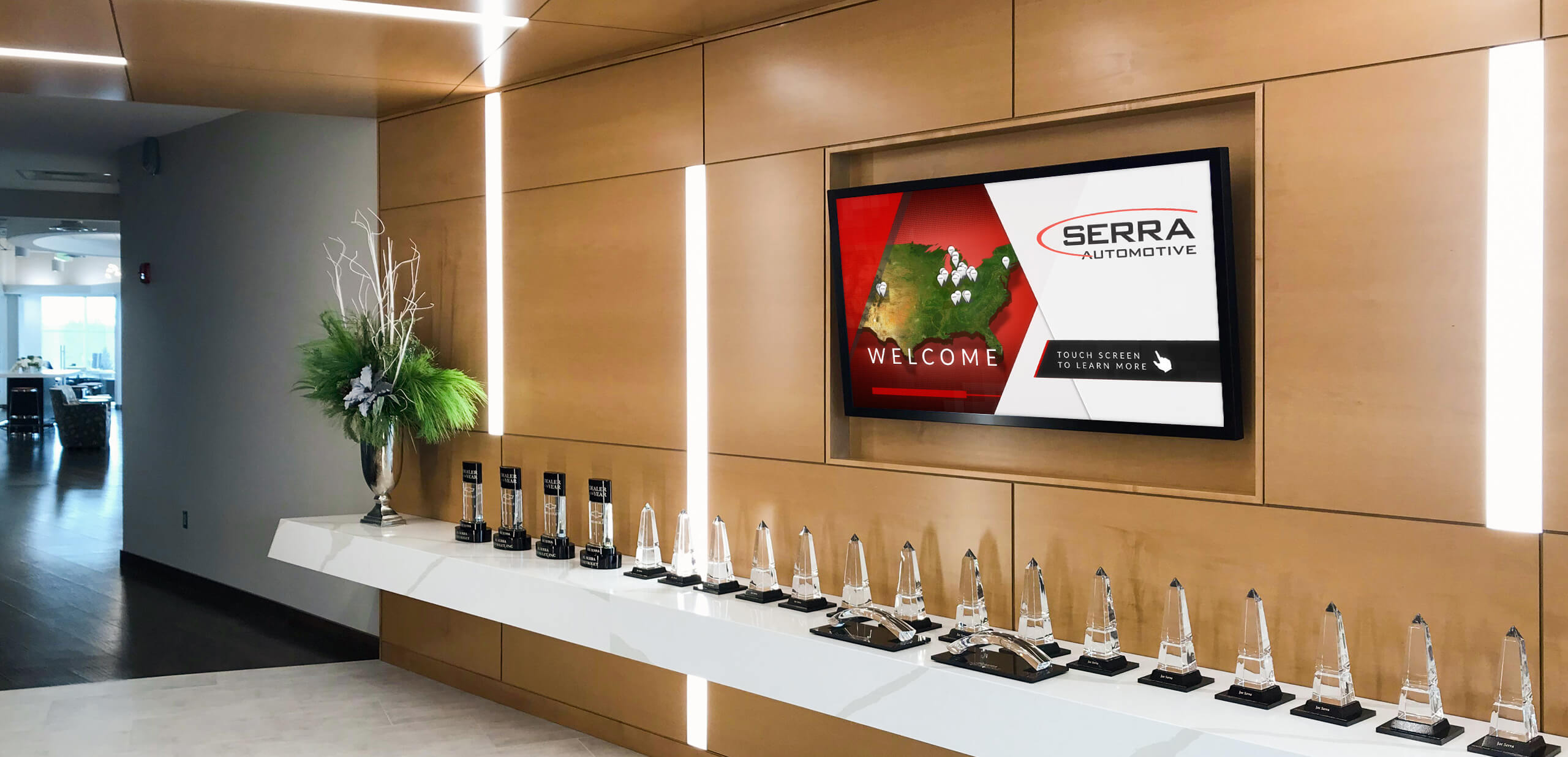 Serra Interactive Lobby Application